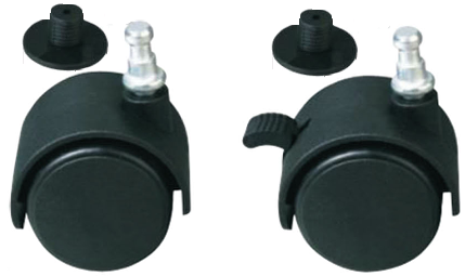 Caster with nylon cap JC JCQ